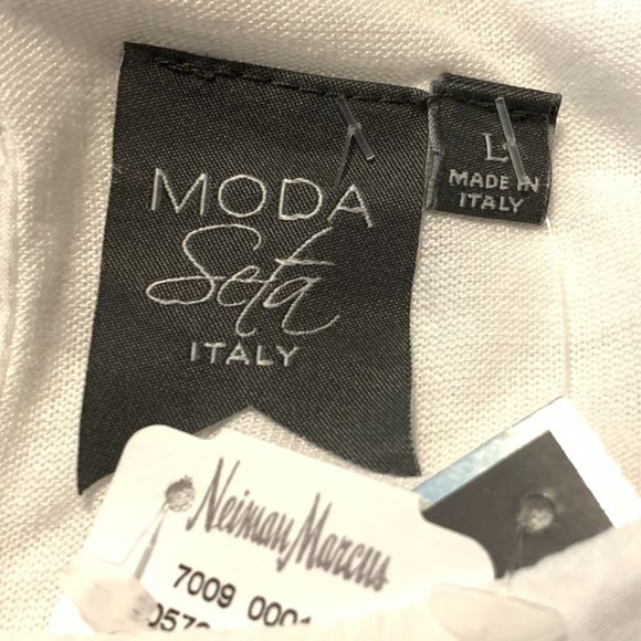 Moda Seta Studded Trim Blouse. New With Tickets. Size Large - Picture 7 of 7